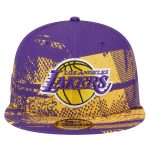 Official Los Angeles Lakers mens los angeles lakers new era purple tip-off 9fifty snapback hat | Lakers Shop