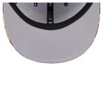 Official Los Angeles Lakers mens los angeles lakers new era purple tip-off 9fifty snapback hat | Lakers Shop