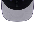 Official Los Angeles Lakers mens los angeles lakers new era purple victory grove circle patch 9seventy adjustable hat | Lakers Shop