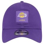Official Los Angeles Lakers mens los angeles lakers new era purple victory grove patch 9twenty adjustable hat | Lakers Shop