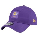 Official Los Angeles Lakers mens los angeles lakers new era purple victory grove patch 9twenty adjustable hat | Lakers Shop
