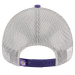Official Los Angeles Lakers mens los angeles lakers new era purple victory grove vintage sneaker trucker 9forty adjustable hat | Lakers Shop