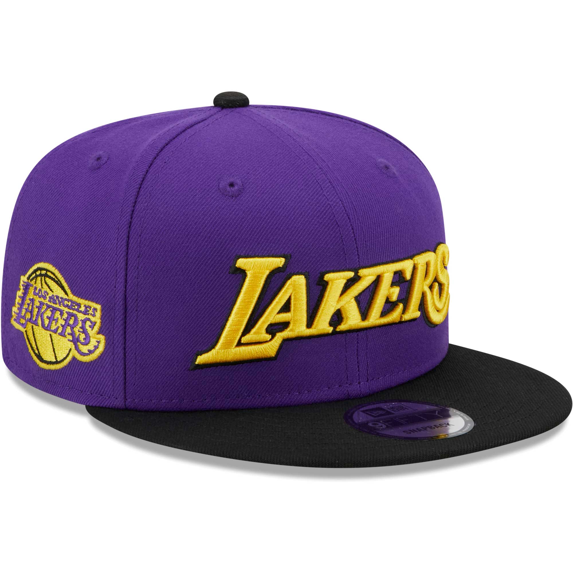 Official Los Angeles Lakers mens los angeles lakers new era purpleblack jersey hook statement edition 9fifty snapback hat | Lakers Shop