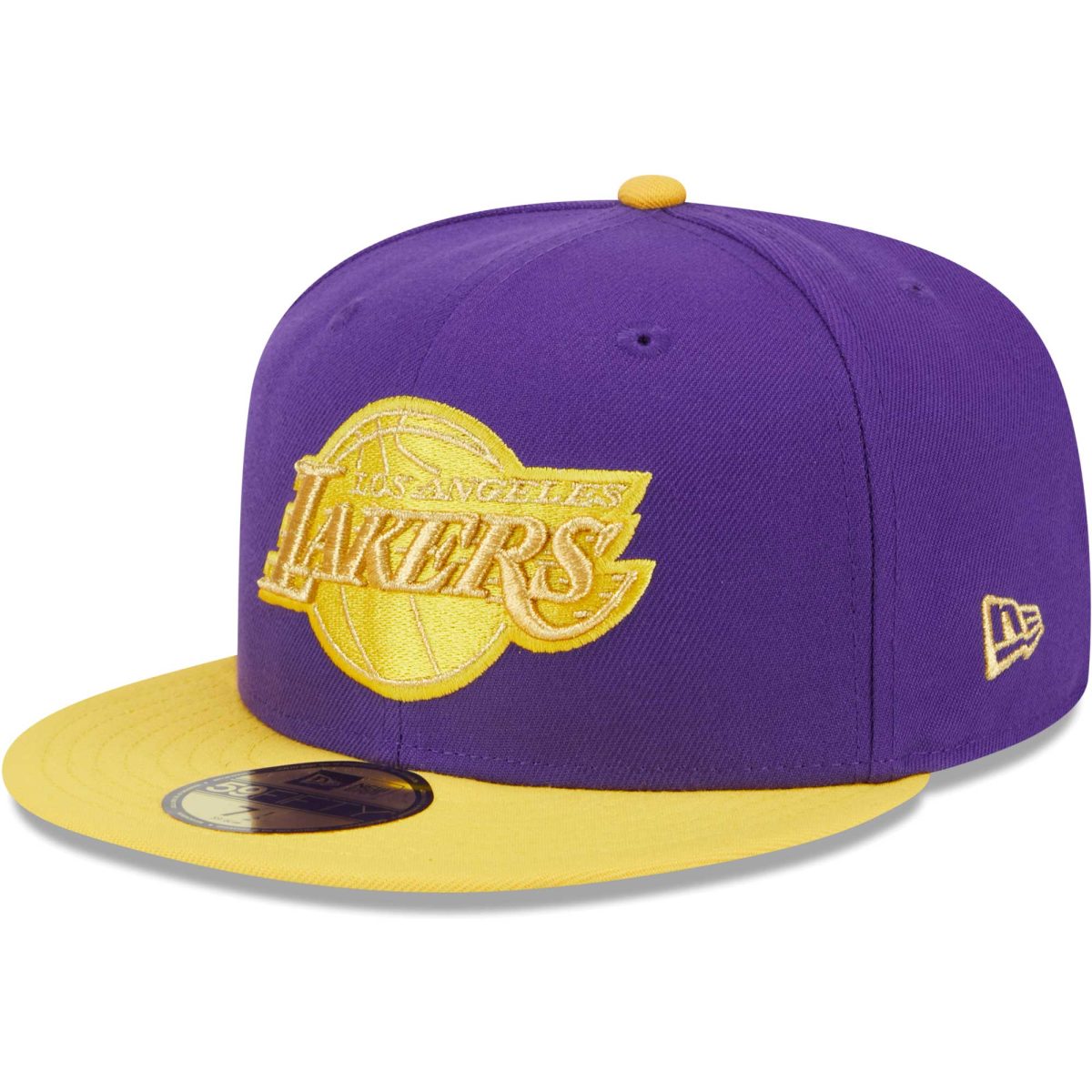 Official Los Angeles Lakers mens los angeles lakers new era purplegold gameday gold pop stars 59fifty fitted hat | Lakers Shop