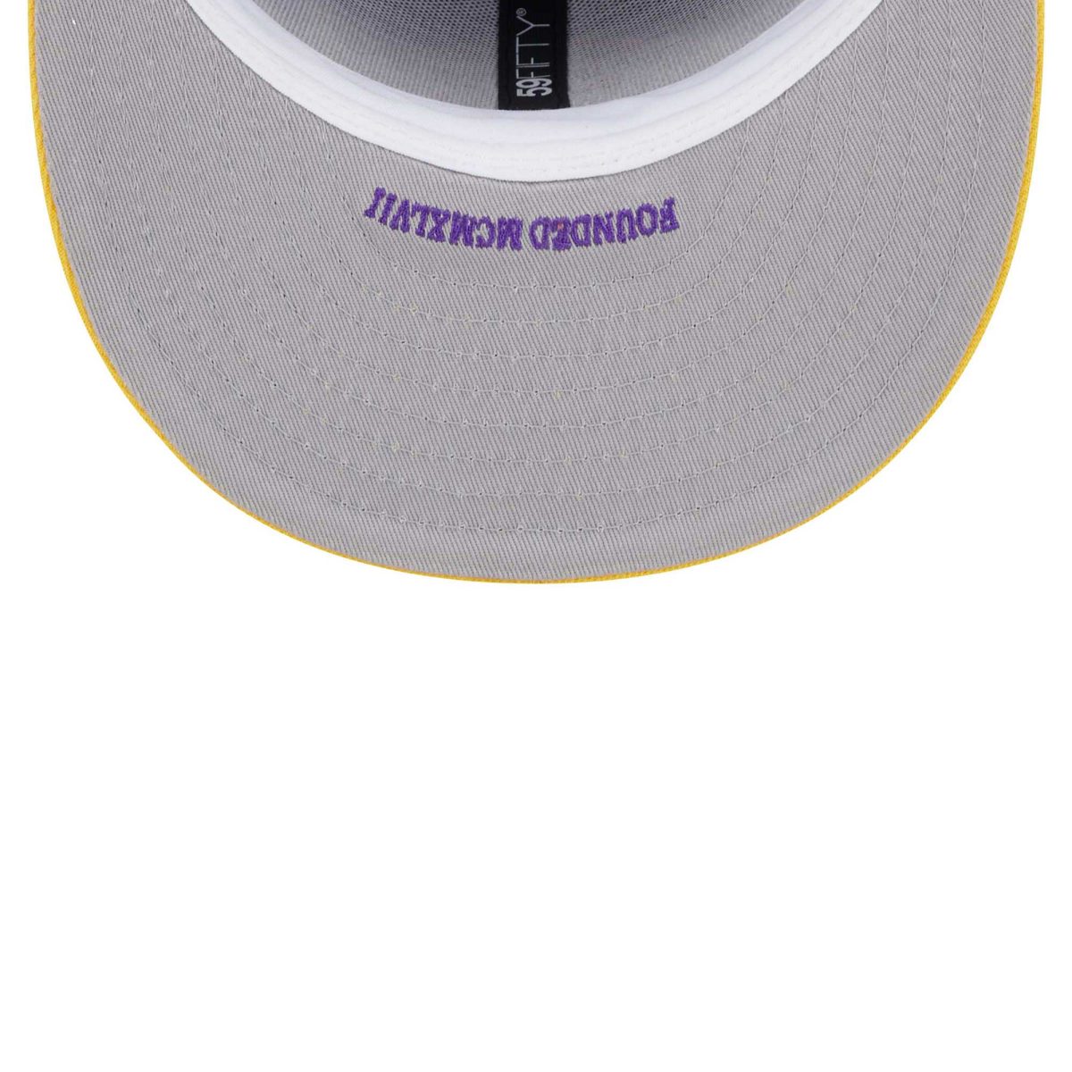 Official Los Angeles Lakers mens los angeles lakers new era purplegold gameday gold pop stars 59fifty fitted hat | Lakers Shop