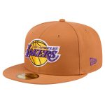 Official Los Angeles Lakers mens los angeles lakers new era tan color pack 59fifty fitted hat | Lakers Shop