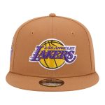 Official Los Angeles Lakers mens los angeles lakers new era tan color pack 9fifty snapback hat | Lakers Shop