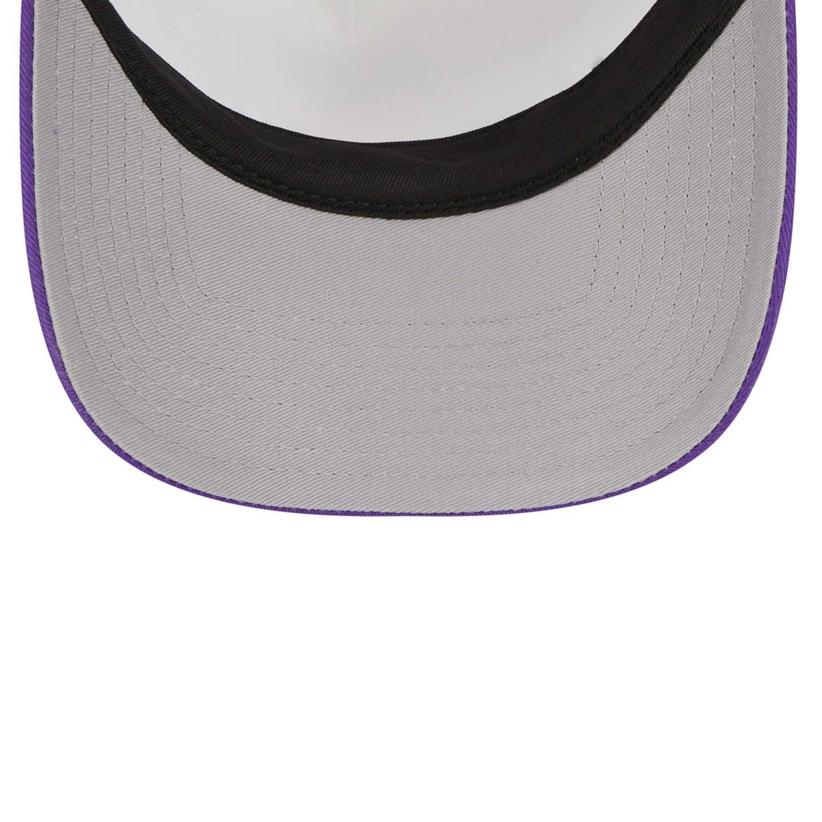Official Los Angeles Lakers mens los angeles lakers new era white lift pass foam front trucker 9forty adjustable hat | Lakers Shop