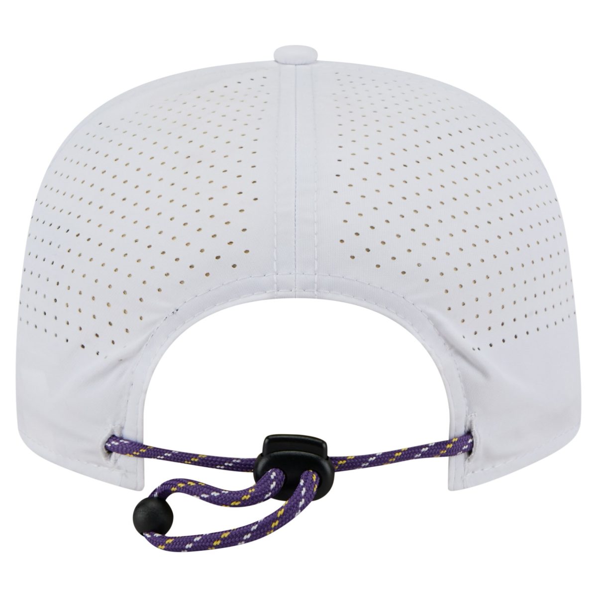 Official Los Angeles Lakers mens los angeles lakers new era white performance rope golfer adjustable hat | Lakers Shop