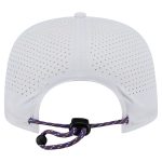 Official Los Angeles Lakers mens los angeles lakers new era white performance rope golfer adjustable hat | Lakers Shop