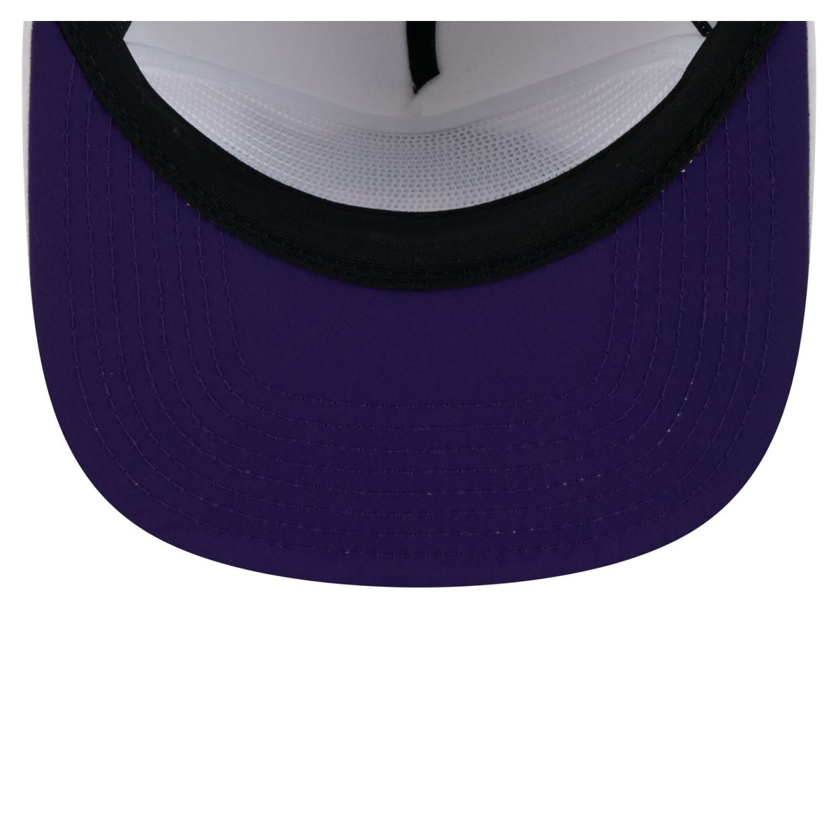 Official Los Angeles Lakers mens los angeles lakers new era white performance rope golfer adjustable hat | Lakers Shop