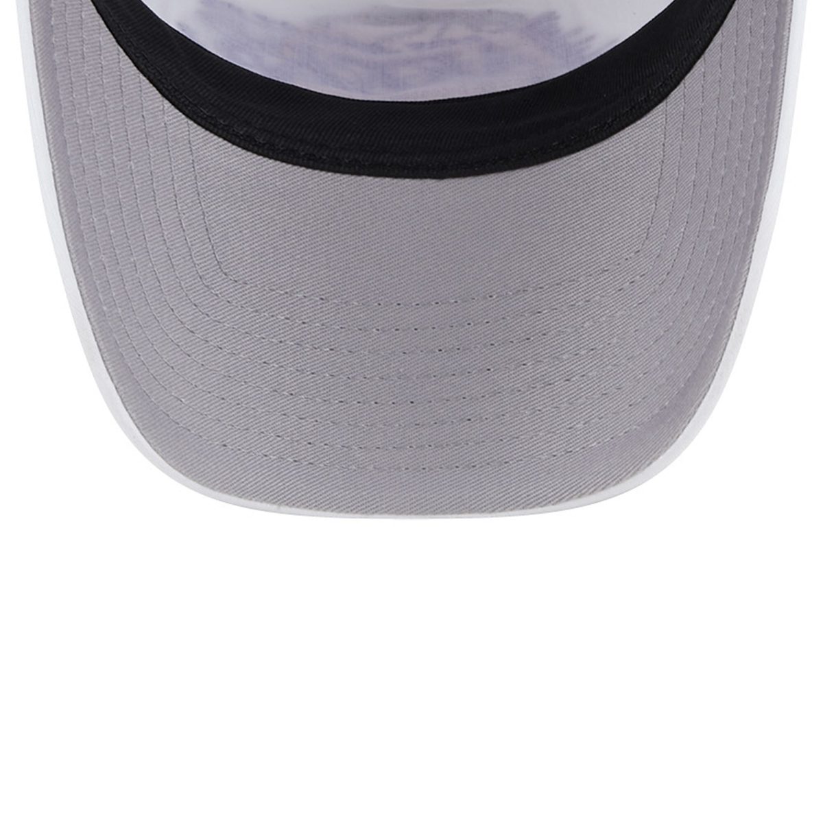 Official Los Angeles Lakers mens los angeles lakers new era whitepurple court sport foam a-frame 9forty adjustable trucker hat | Lakers Shop