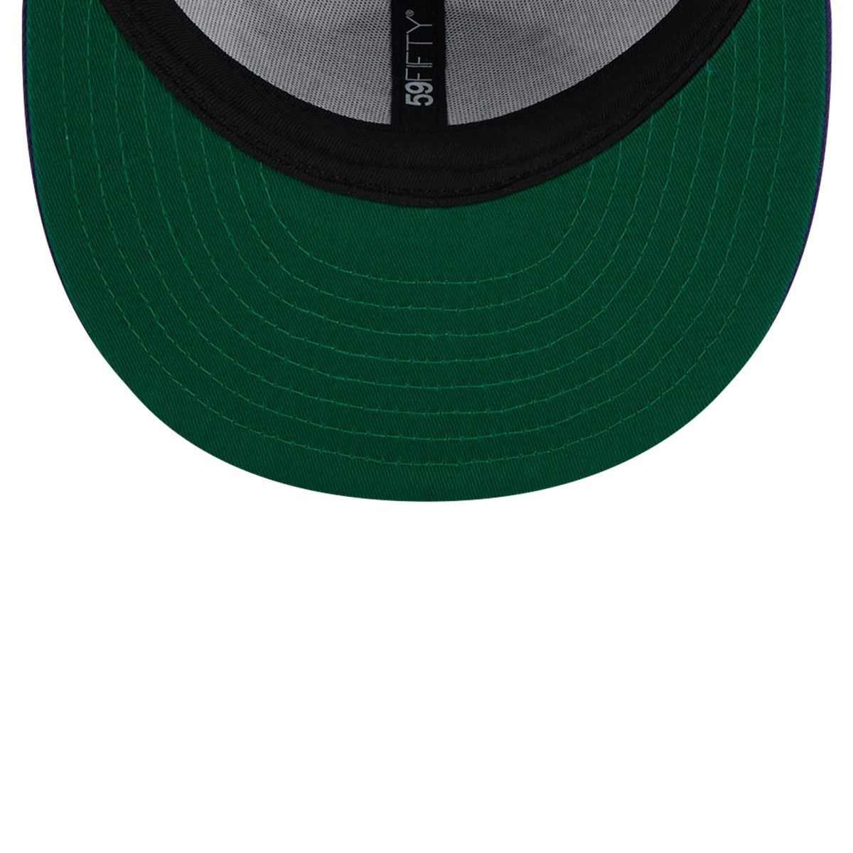 Official Los Angeles Lakers mens los angeles lakers new era whitepurple throwback 2tone 59fifty fitted hat | Lakers Shop