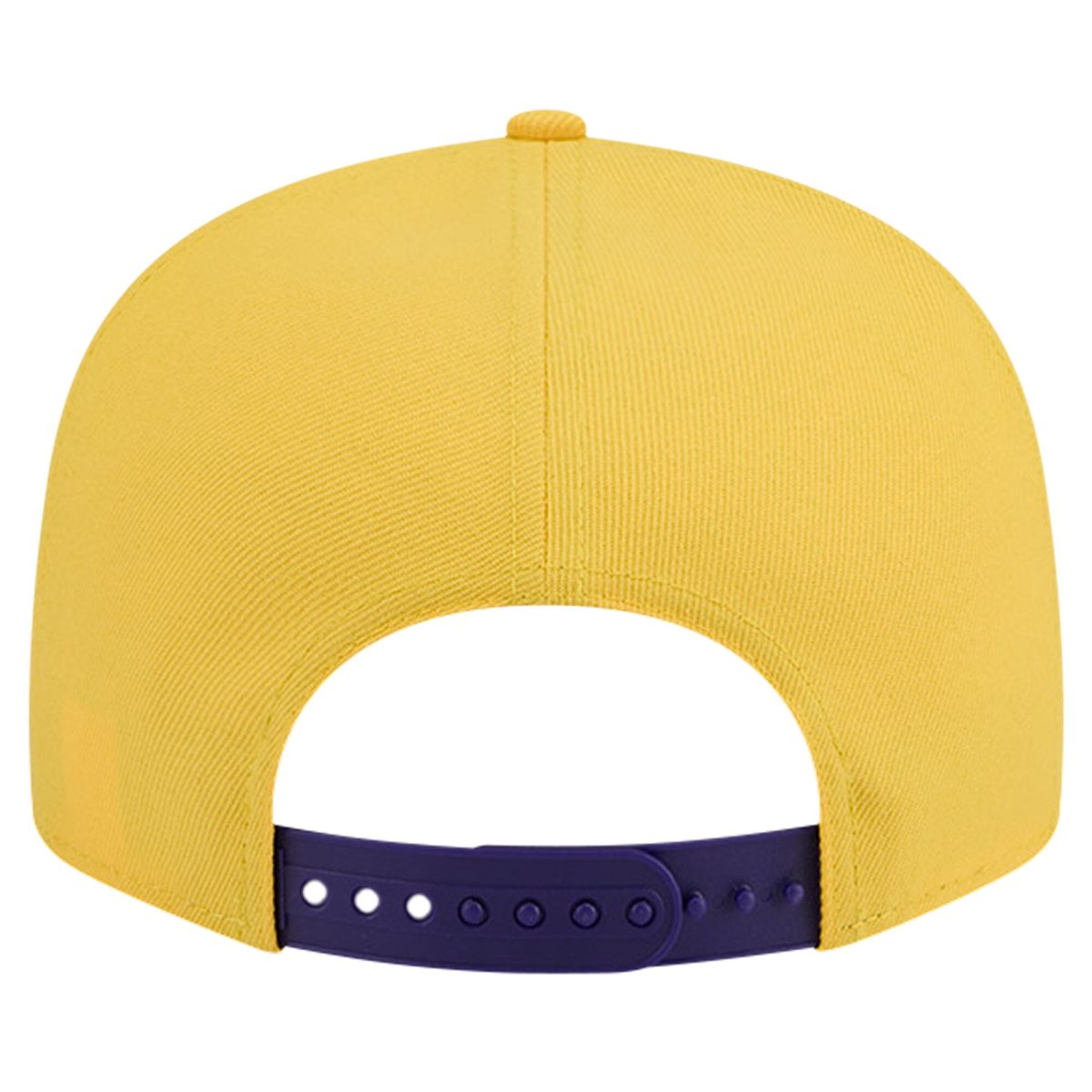 Official Los Angeles Lakers mens los angeles lakers new era whitepurple throwback gradient tech font 9fifty snapback hat | Lakers Shop