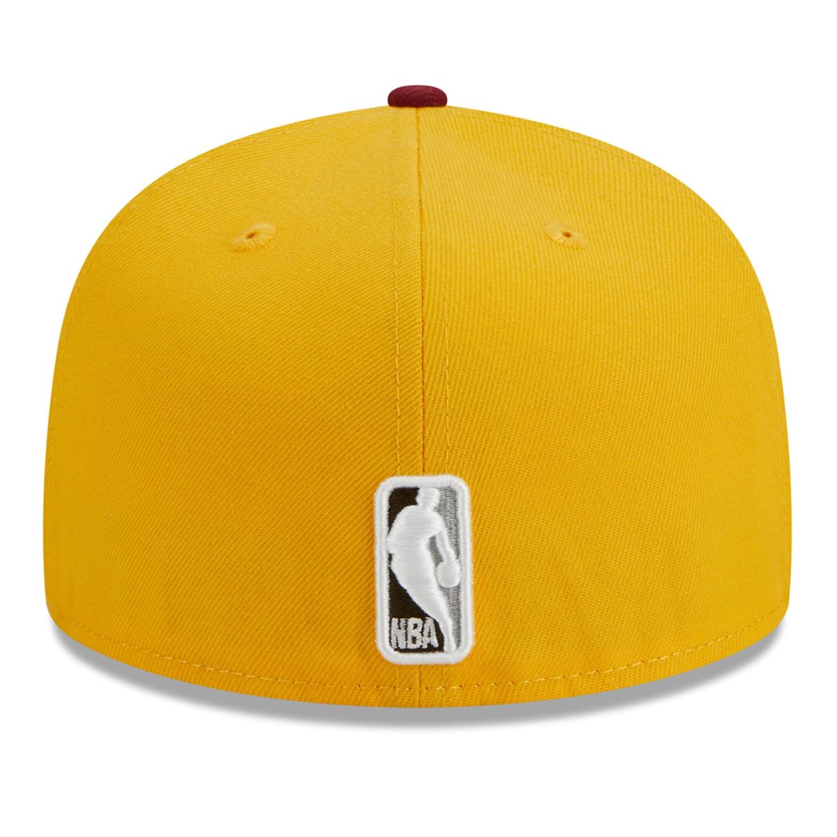 Official Los Angeles Lakers mens los angeles lakers new era yellowred fall leaves 2-tone 59fifty fitted hat | Lakers Shop