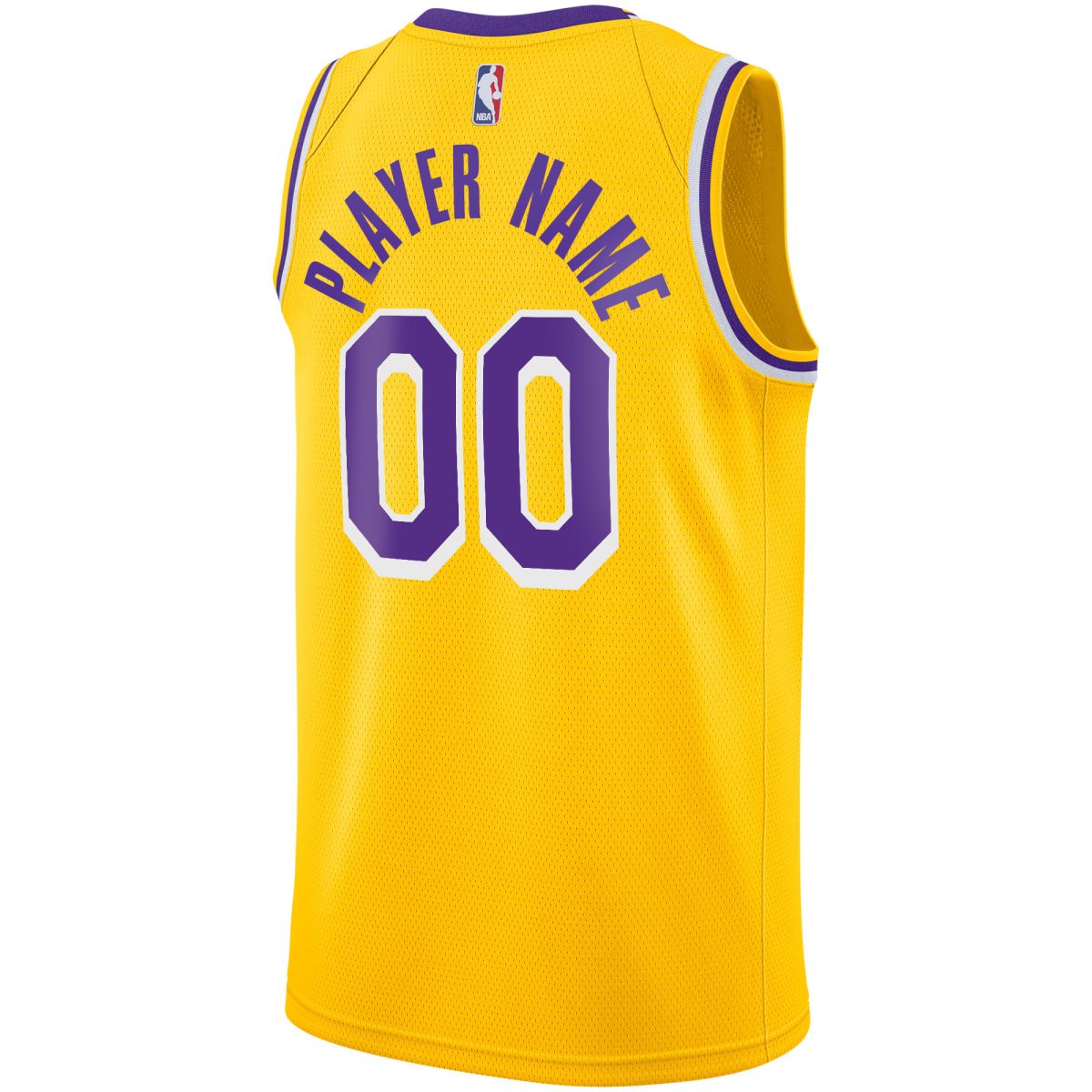 Official Los Angeles Lakers mens los angeles lakers nike gold 202021 swingman custom jersey – icon edition | Lakers Shop