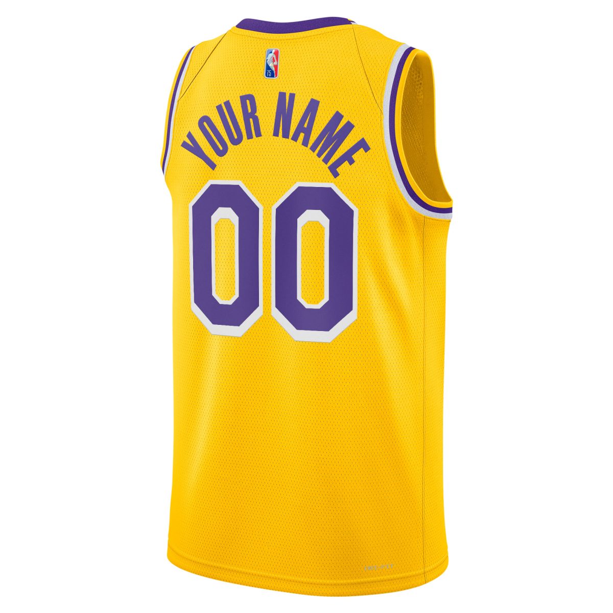 Official Los Angeles Lakers mens los angeles lakers nike gold 202122 diamond swingman custom jersey – icon edition | Lakers Shop