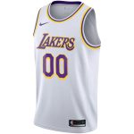 Official Los Angeles Lakers mens los angeles lakers nike white 202021 swingman custom jersey – association edition | Lakers Shop