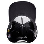 Official Los Angeles Lakers mens los angeles lakers pro standard black paint the city pinch front snapback hat | Lakers Shop