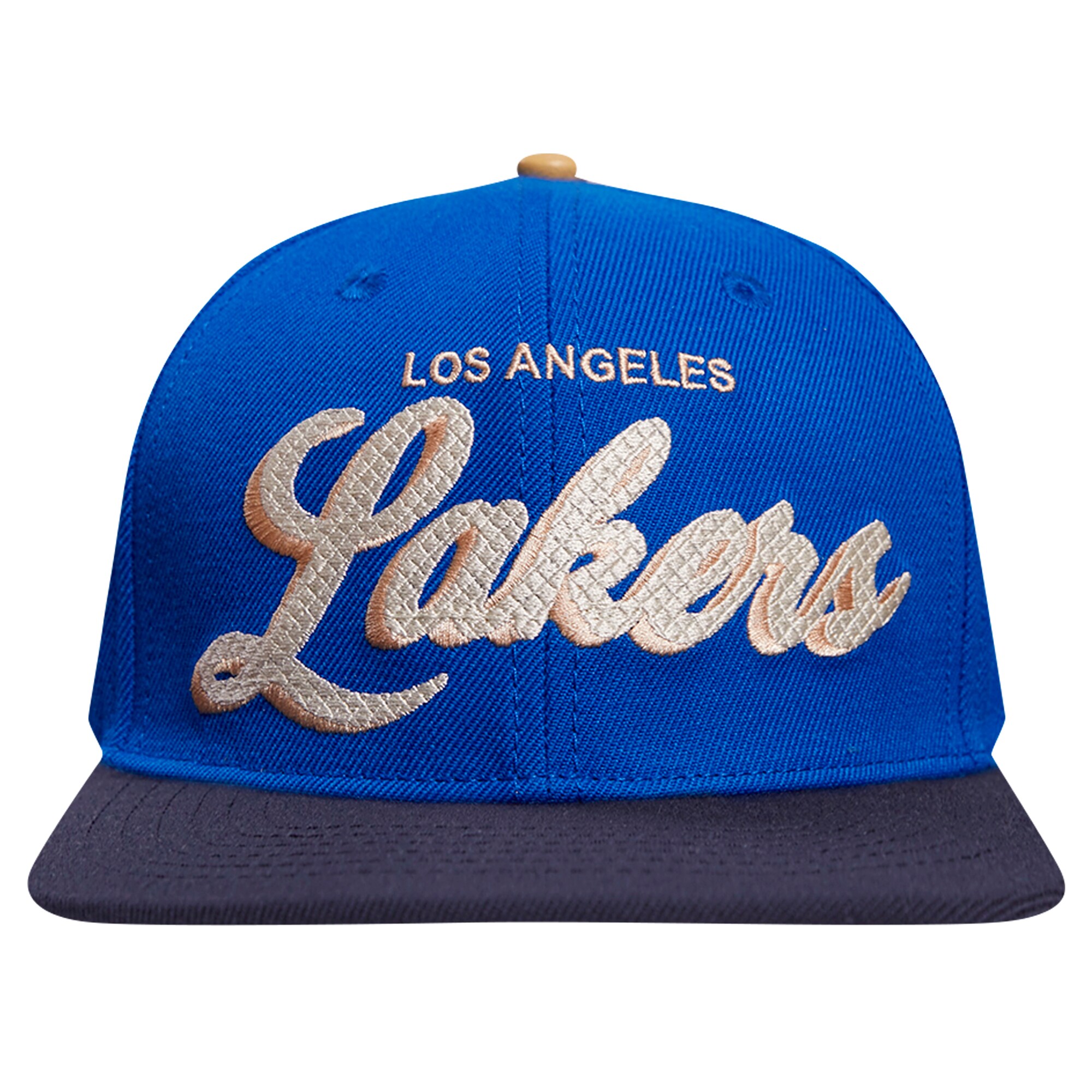 Official Los Angeles Lakers mens los angeles lakers pro standard bluenavy legacy snapback hat | Lakers Shop