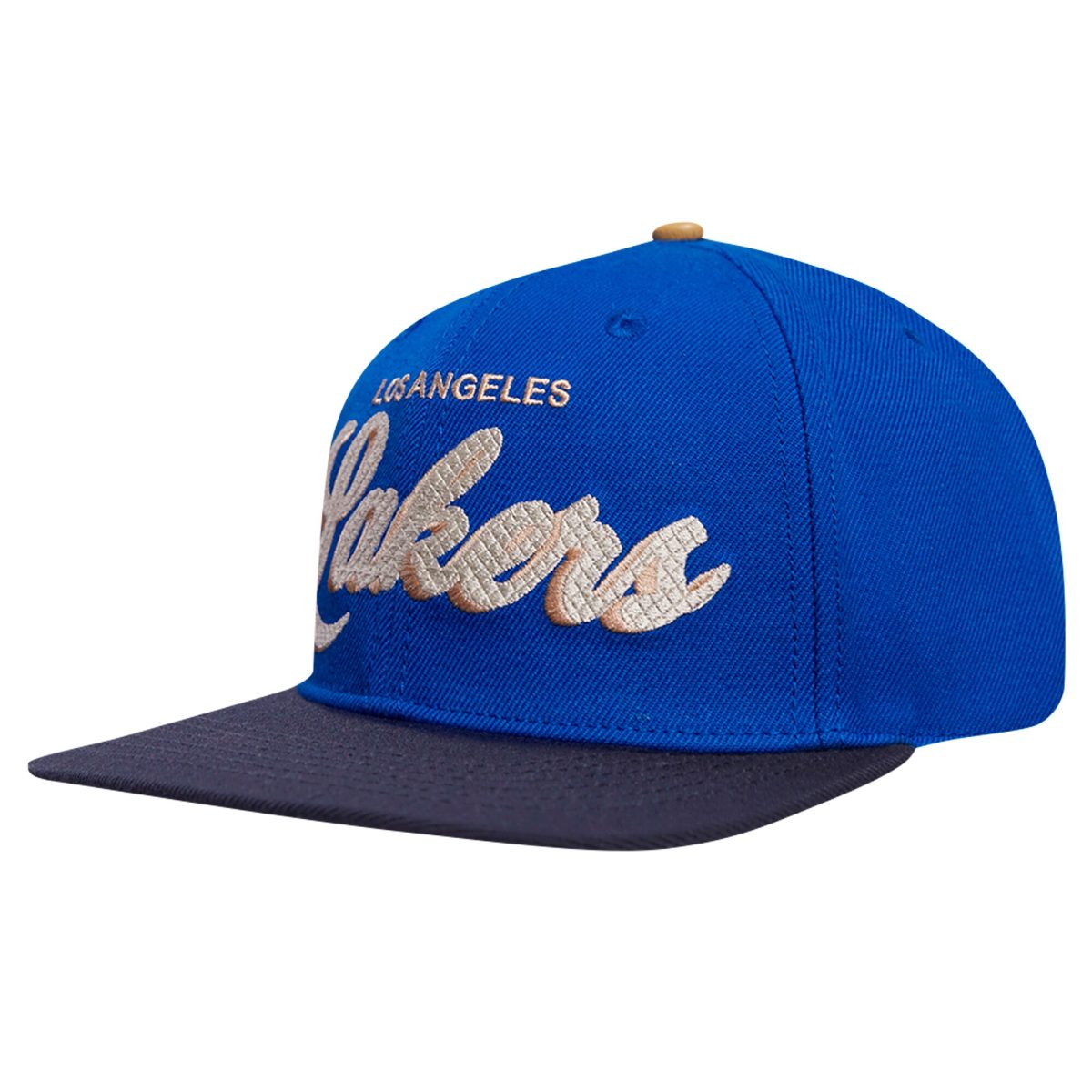 Official Los Angeles Lakers mens los angeles lakers pro standard bluenavy legacy snapback hat | Lakers Shop