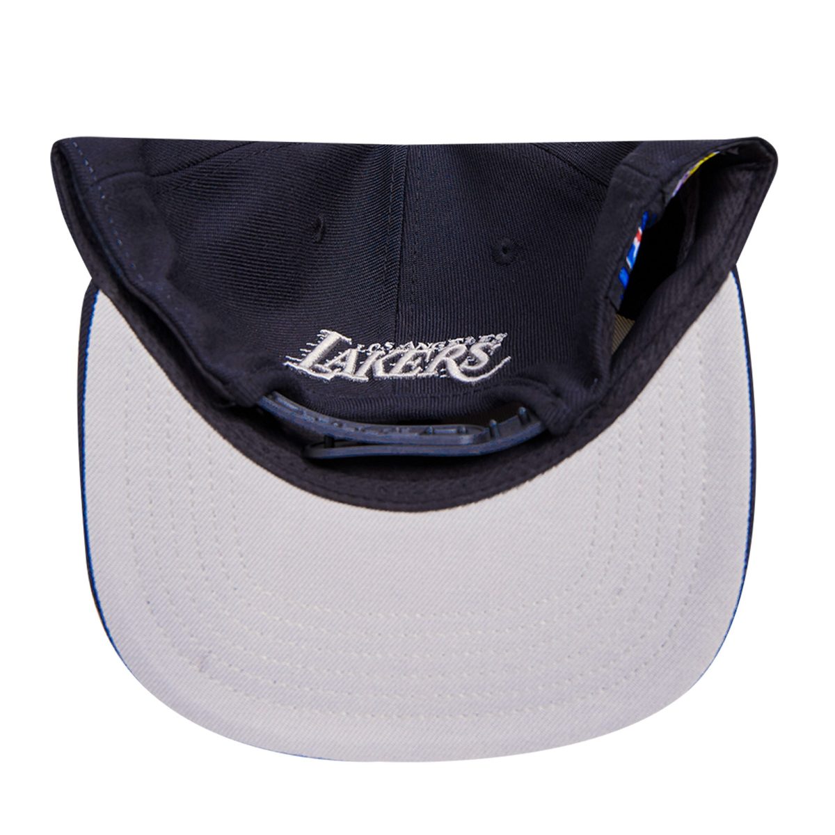 Official Los Angeles Lakers mens los angeles lakers pro standard cream french terry snapback hat | Lakers Shop