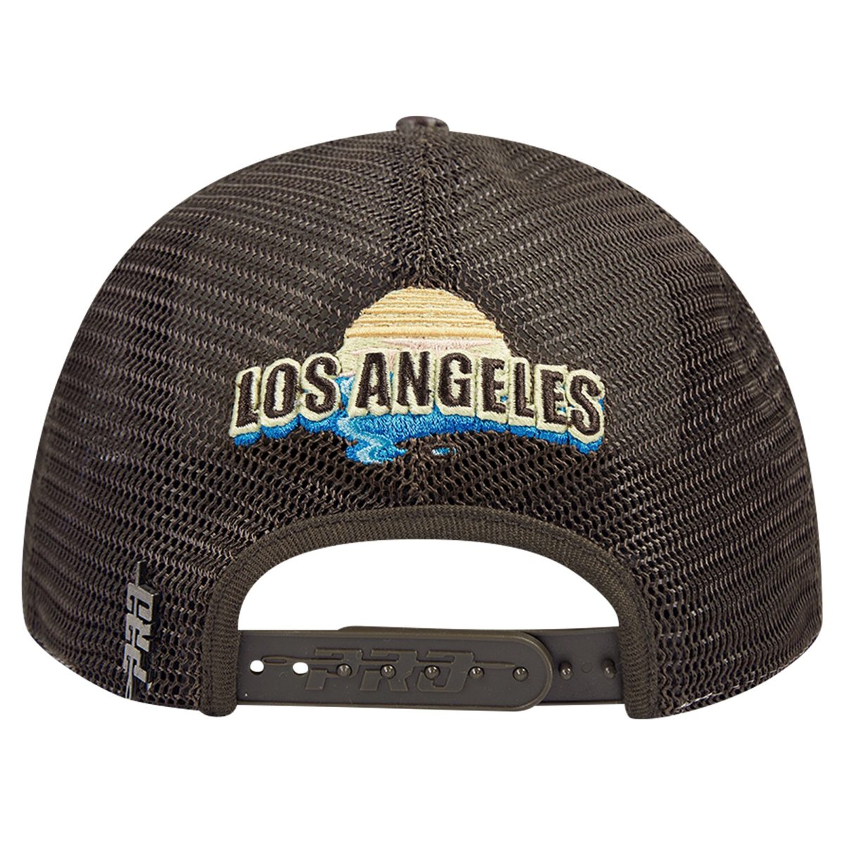 Official Los Angeles Lakers mens los angeles lakers pro standard creambrown glint sunset snapback hat | Lakers Shop