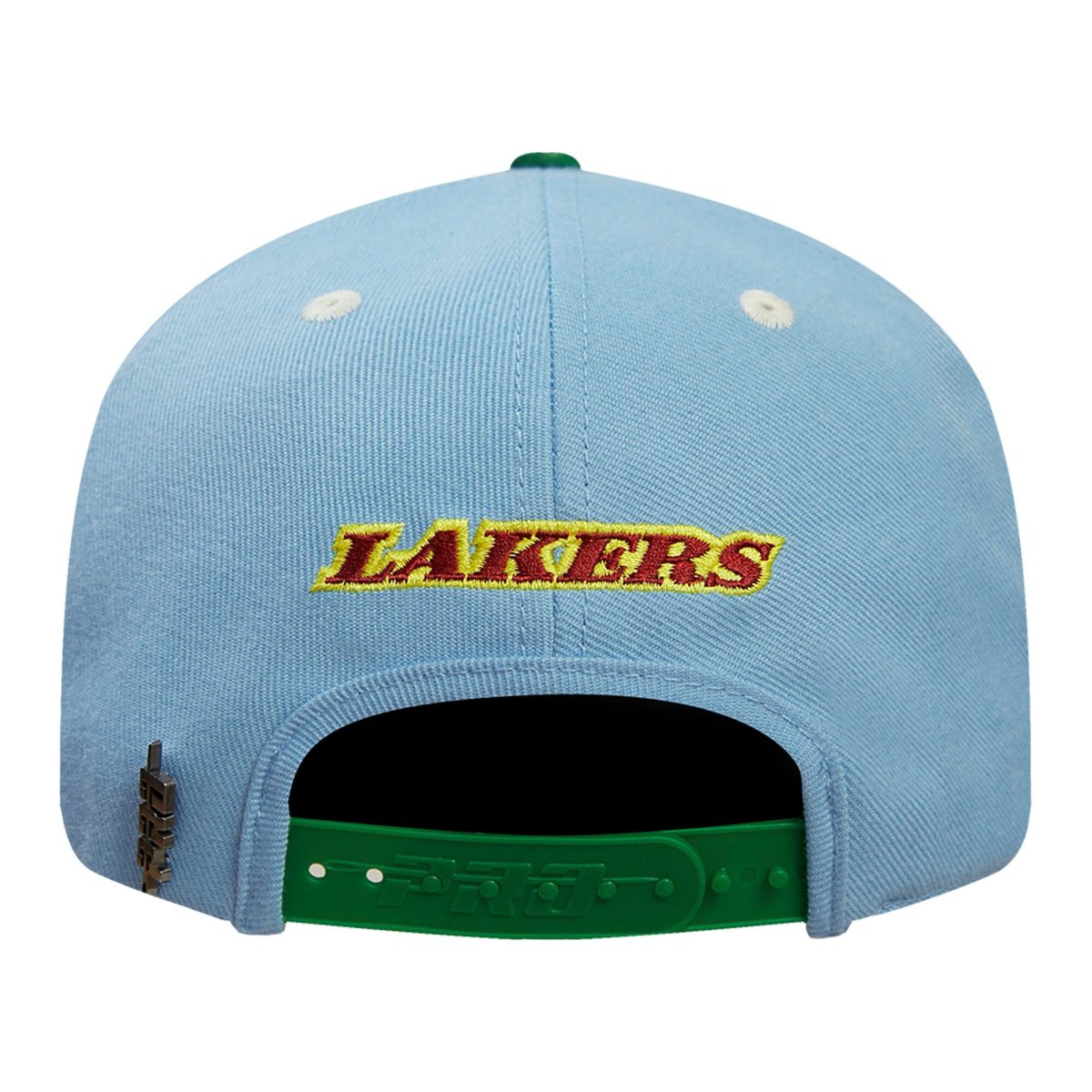 Official Los Angeles Lakers mens los angeles lakers pro standard light bluegreen retro program 2-tone snapback hat | Lakers Shop