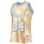 Official Los Angeles Lakers mens los angeles lakers shaquille oneal gold mitchell  ness 75th anniversary 199697 hardwood classics swingman jersey | Lakers Shop