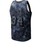 Official Los Angeles Lakers mens los angeles lakers shaquille oneal mitchell  ness black hardwood classics 199697 tie-dye swingman jersey | Lakers Shop