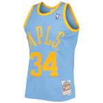 Official Los Angeles Lakers mens los angeles lakers shaquille oneal mitchell  ness powder blue 200102 hardwood classics swingman jersey | Lakers Shop