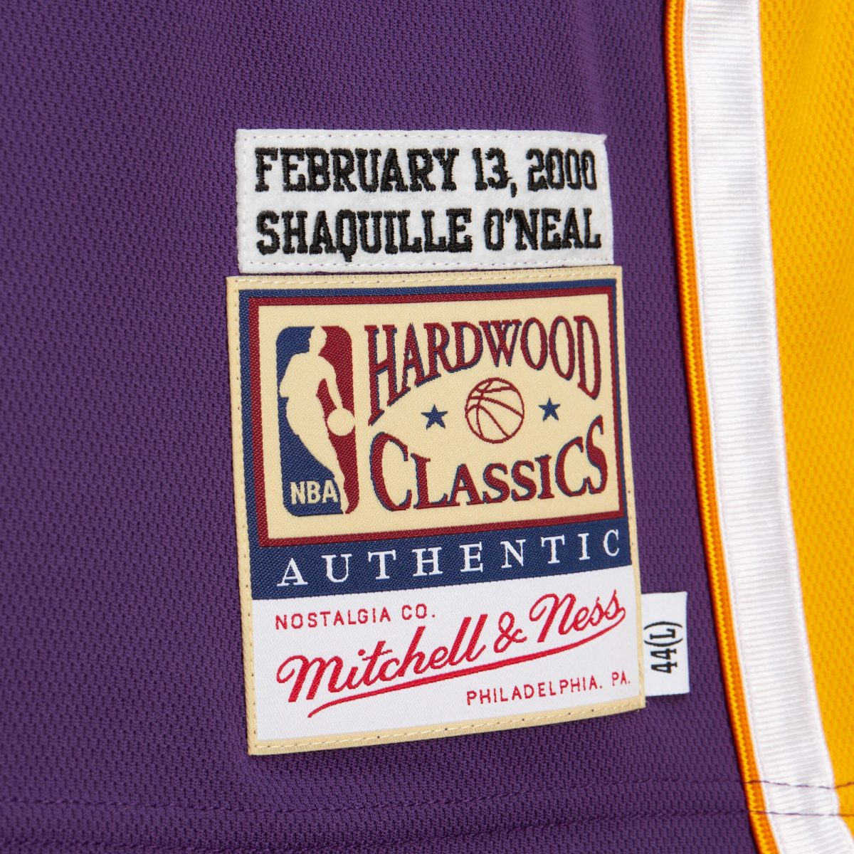 Official Los Angeles Lakers mens los angeles lakers shaquille oneal mitchell  ness purple 2000 nba all-star game authentic jersey | Lakers Shop