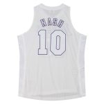 Official Los Angeles Lakers mens los angeles lakers steve nash mitchell  ness white 2012 authentic player jersey | Lakers Shop