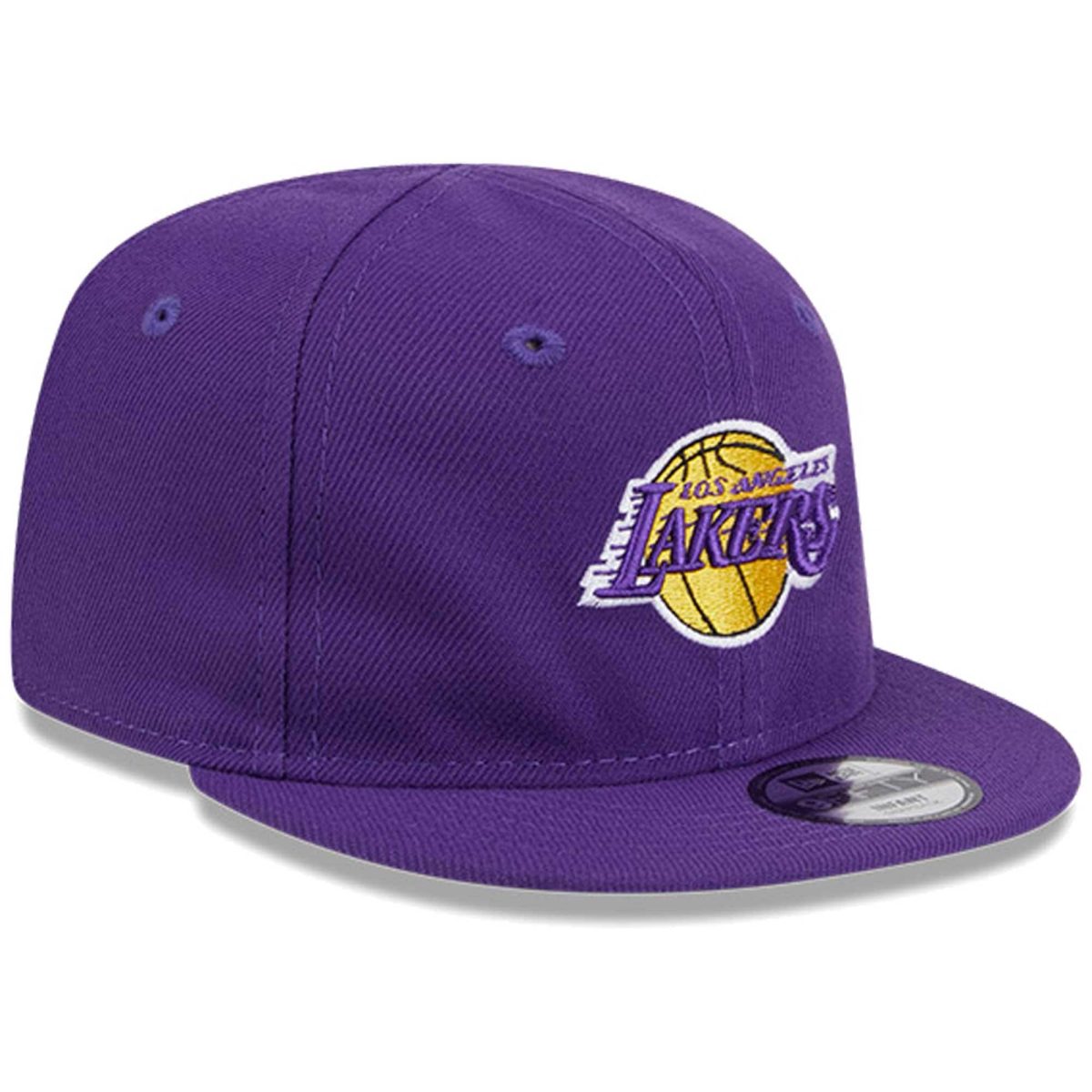 Official Los Angeles Lakers newborn  infant los angeles lakers new era purple my first 9fifty adjustable hat | Lakers Shop