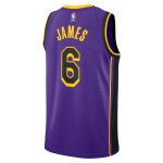 Official Los Angeles Lakers unisex los angeles lakers lebron james jordan brand purple swingman jersey – statement edition | Lakers Shop
