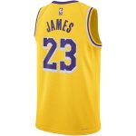 Official Los Angeles Lakers unisex los angeles lakers lebron james nike gold swingman jersey – icon edition | Lakers Shop