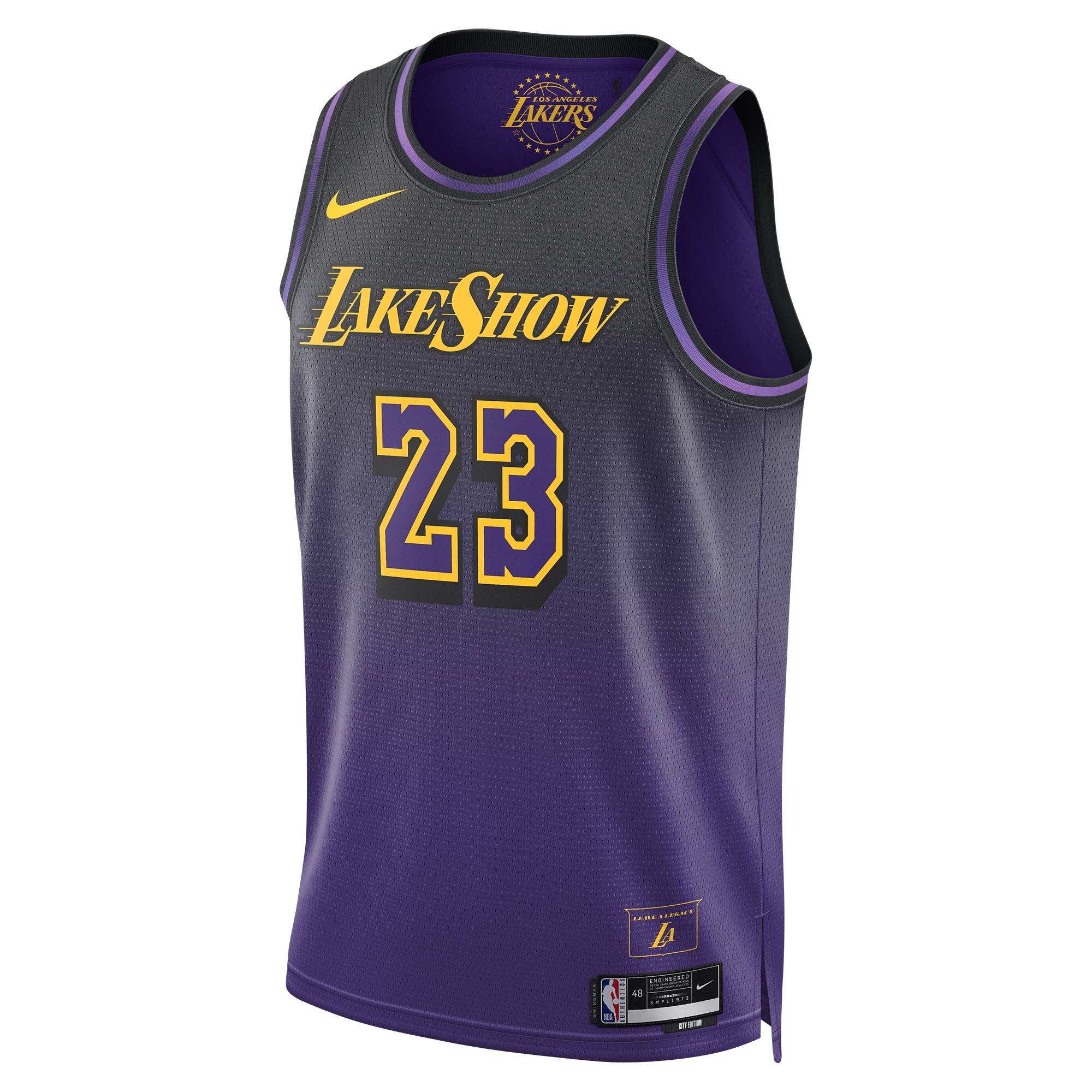 Official Los Angeles Lakers unisex los angeles lakers lebron james nike purple 202425 swingman player jersey – city edition | Lakers Shop