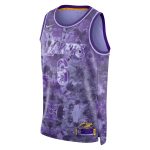 Official Los Angeles Lakers unisex los angeles lakers lebron james nike purple select series swingman jersey | Lakers Shop