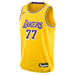 Official Los Angeles Lakers unisex los angeles lakers luka dončić nike gold swingman jersey – icon edition | Lakers Shop