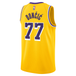 Official Los Angeles Lakers unisex los angeles lakers luka dončić nike gold swingman jersey – icon edition | Lakers Shop