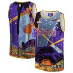 Official Los Angeles Lakers unisex los angeles lakers nba  kidsuper studios by fanatics purple hometown jersey | Lakers Shop
