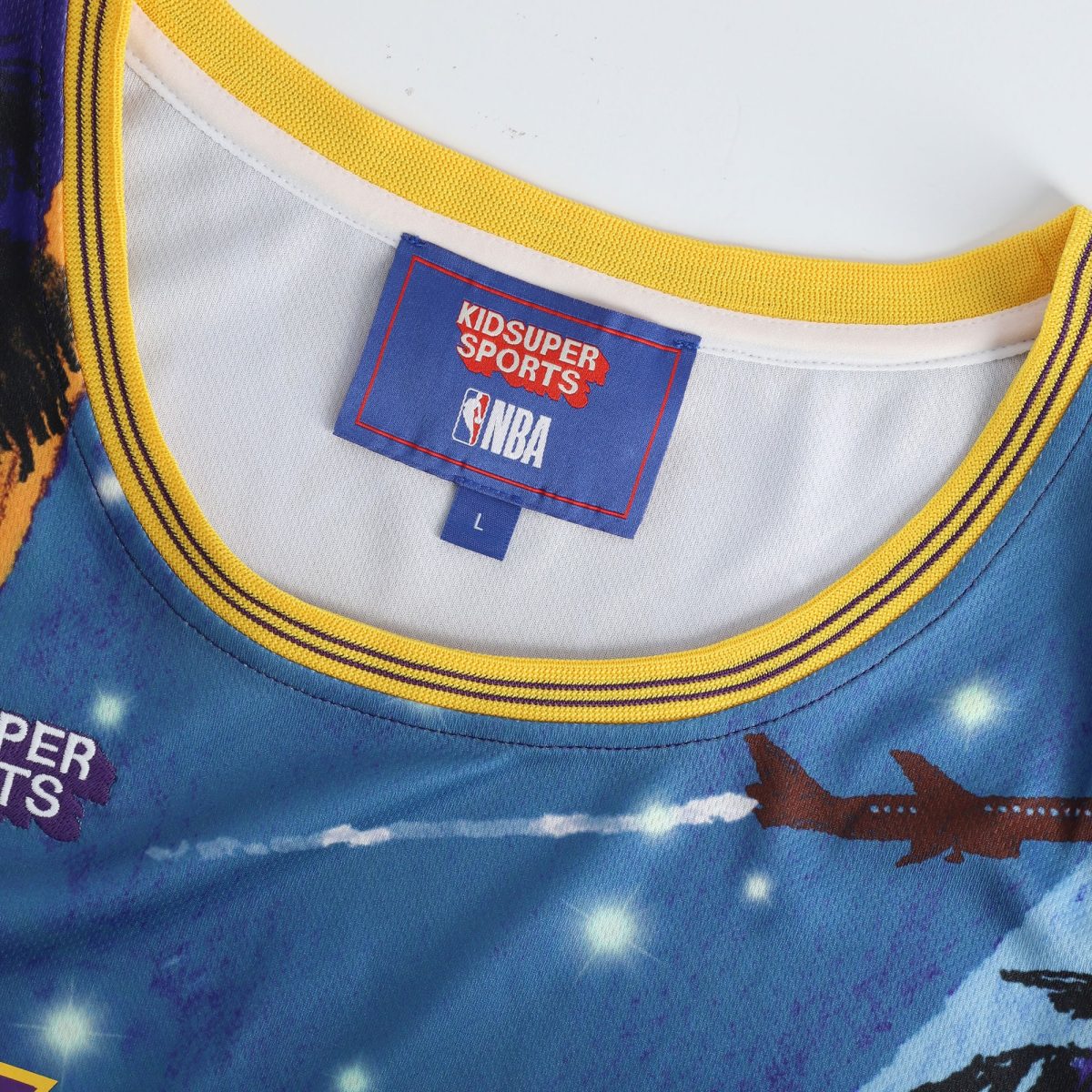 Official Los Angeles Lakers unisex los angeles lakers nba  kidsuper studios by fanatics purple hometown jersey | Lakers Shop