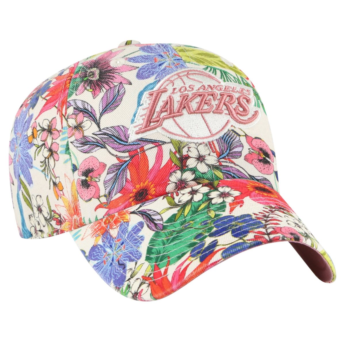 Official Los Angeles Lakers womens los angeles lakers 47 cream pollinator clean up adjustable hat | Lakers Shop