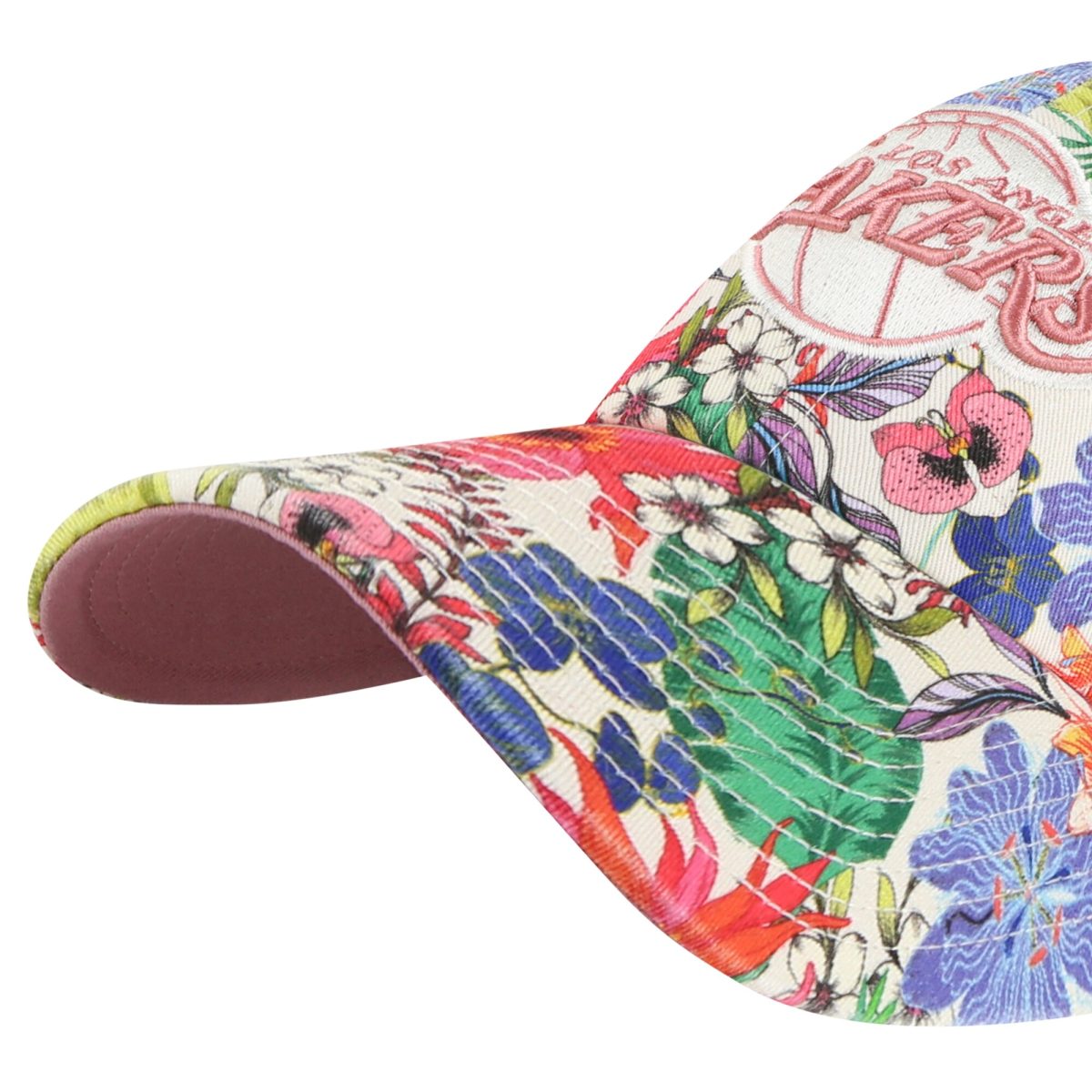 Official Los Angeles Lakers womens los angeles lakers 47 cream pollinator clean up adjustable hat | Lakers Shop