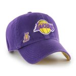 Official Los Angeles Lakers womens los angeles lakers 47 purple confetti undervisor clean up adjustable hat | Lakers Shop