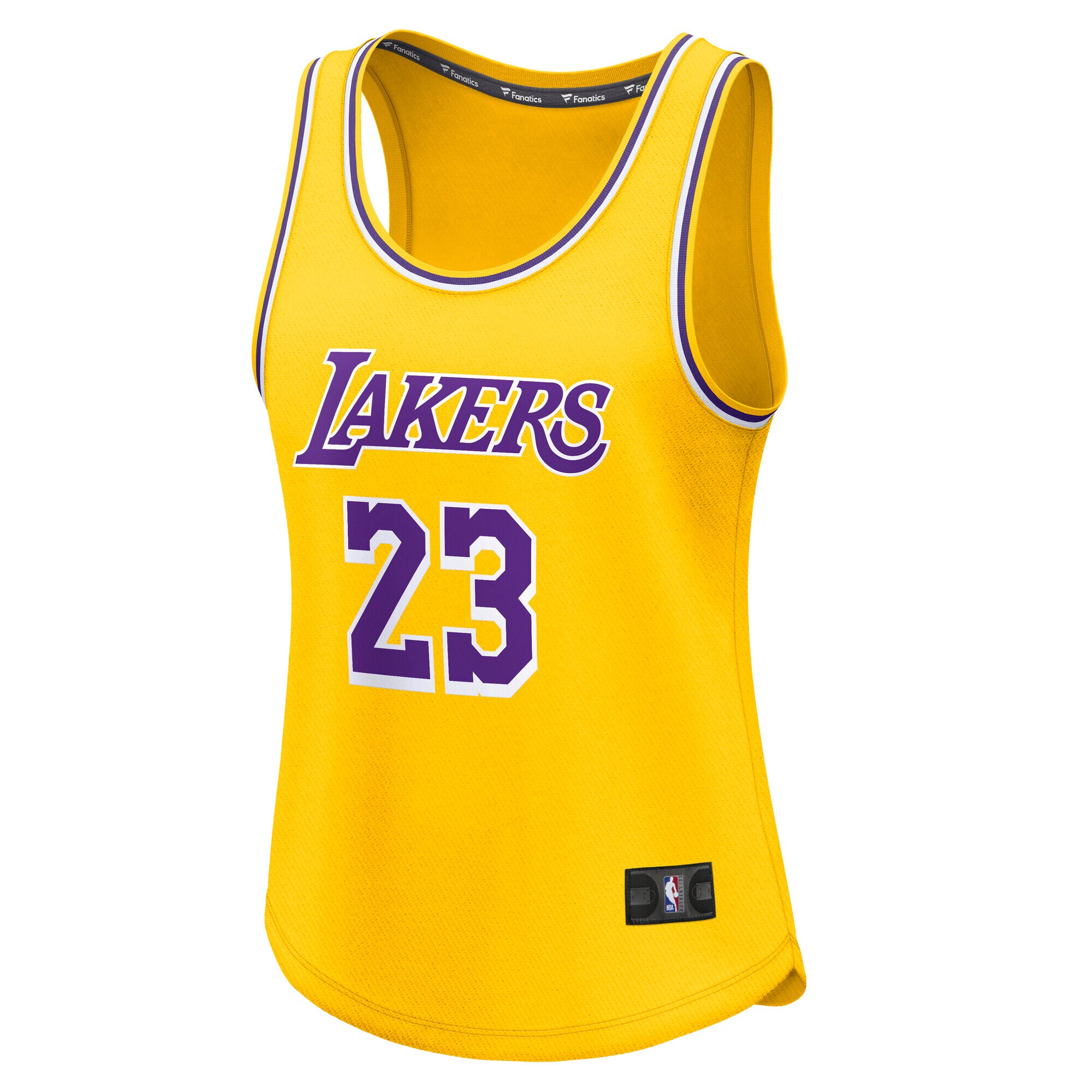 Official Los Angeles Lakers womens los angeles lakers lebron james fanatics gold fast break player jersey – icon edition | Lakers Shop