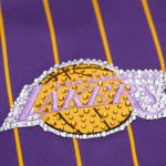 Official Los Angeles Lakers womens los angeles lakers magic johnson mitchell  ness x dannijo purple cropped football fashion jersey 202757162 | Lakers Shop