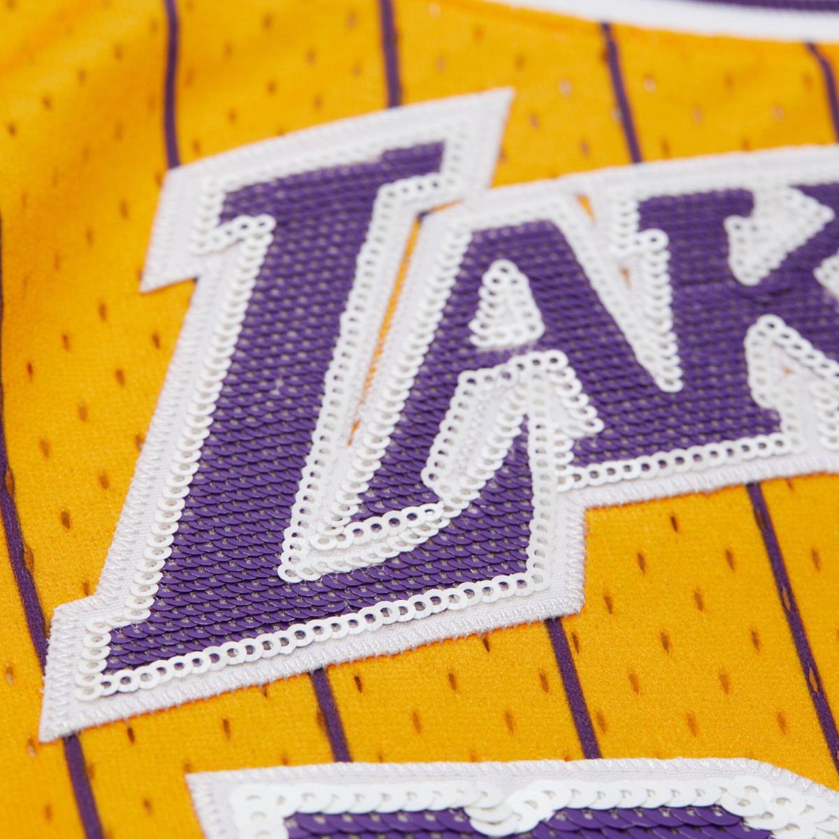 Official Los Angeles Lakers womens los angeles lakers magic johnson mitchell  ness x dannijo yellow fashion cropped basketball jersey | Lakers Shop