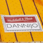 Official Los Angeles Lakers womens los angeles lakers magic johnson mitchell  ness x dannijo yellow fashion cropped basketball jersey | Lakers Shop