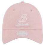 Official Los Angeles Lakers womens los angeles lakers new era pink gameday preppy 9twenty adjustable hat | Lakers Shop